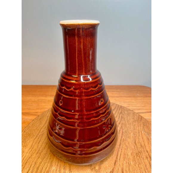 Vintage Marcrest Stoneware Large Daisy Dot  Wine Decanter Carafe Pitcher 10" - Picture 4 of 8